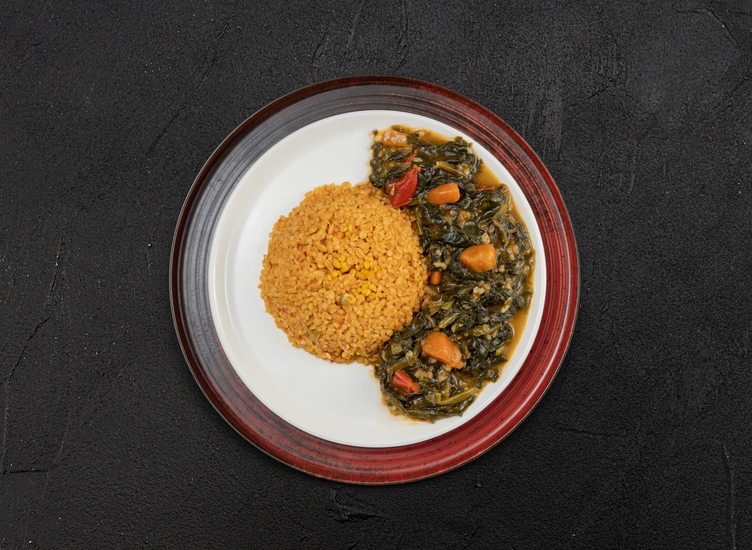 Ispanak & Bulgur Pilavı
