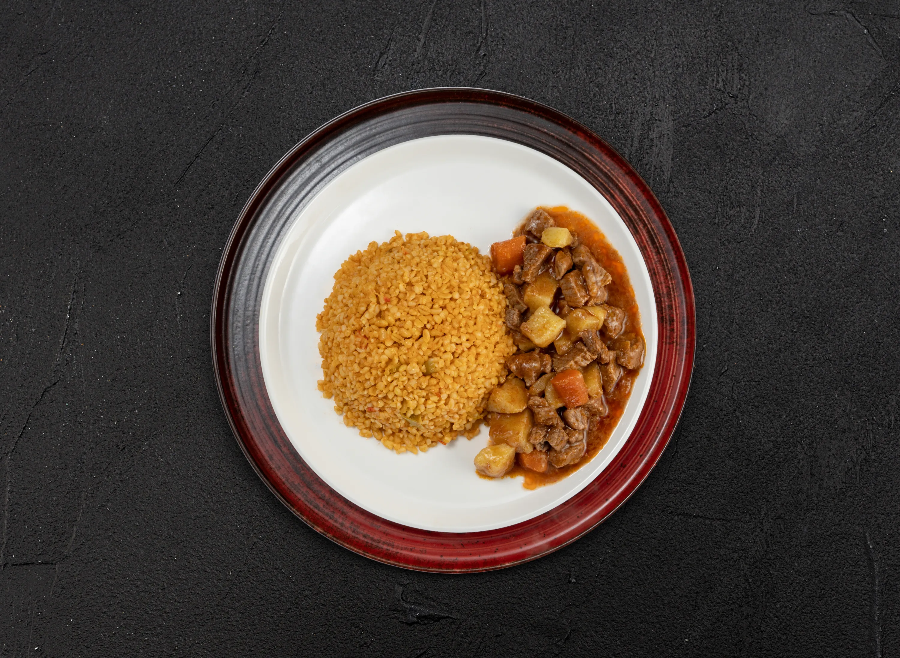 Tas Kebabı & Bulgur Pilavı