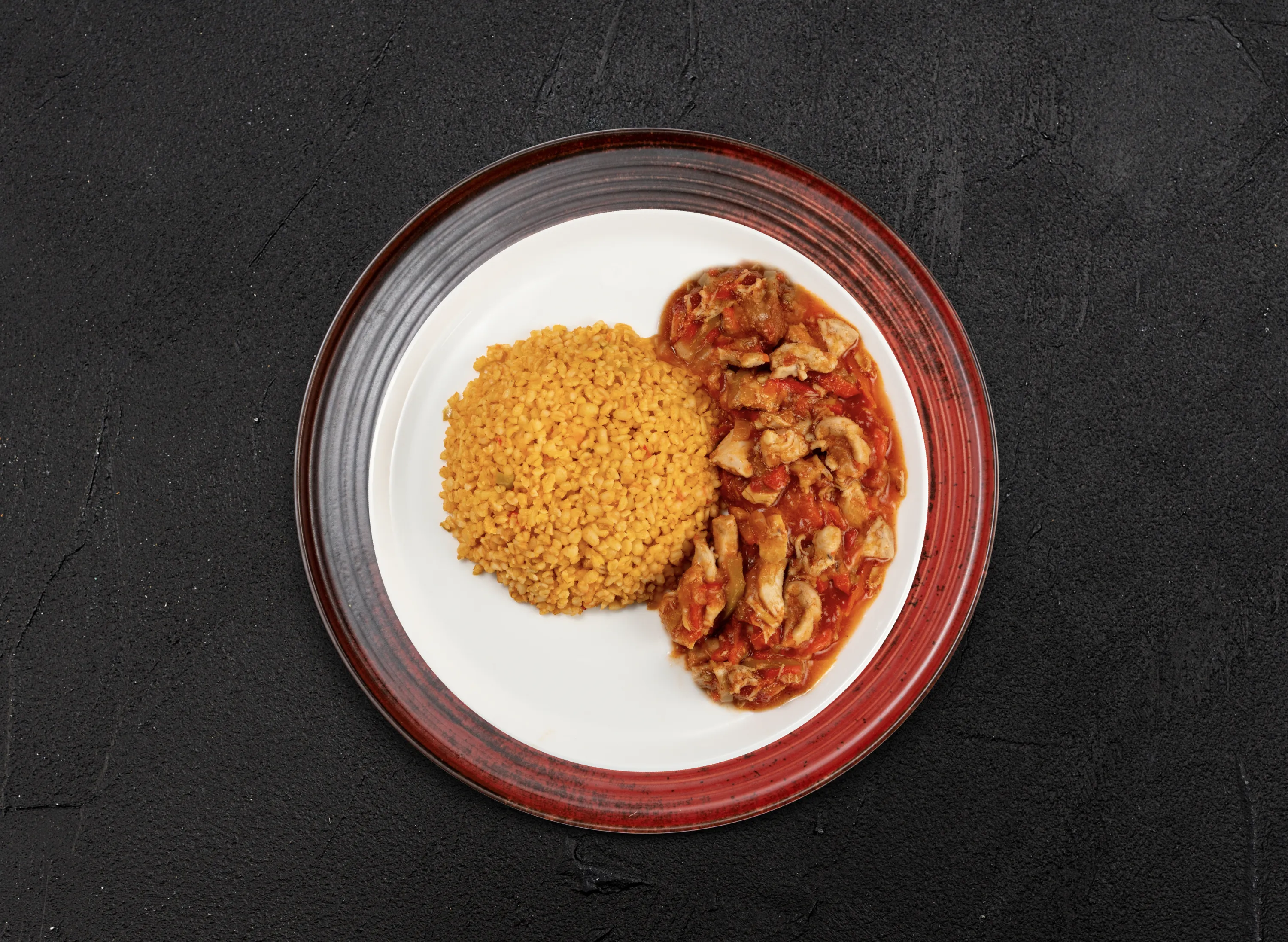 Tavuk Sote & Bulgur Pilavı